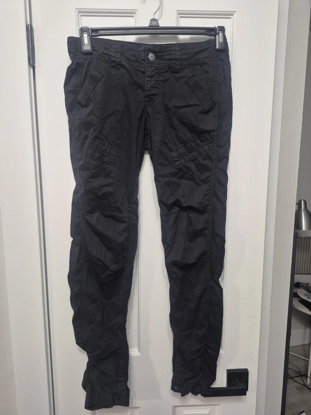 Free People Women’s Black Utility Pants